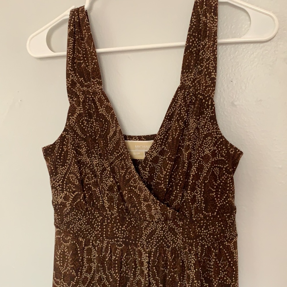 Michael kors dress brown size s/p